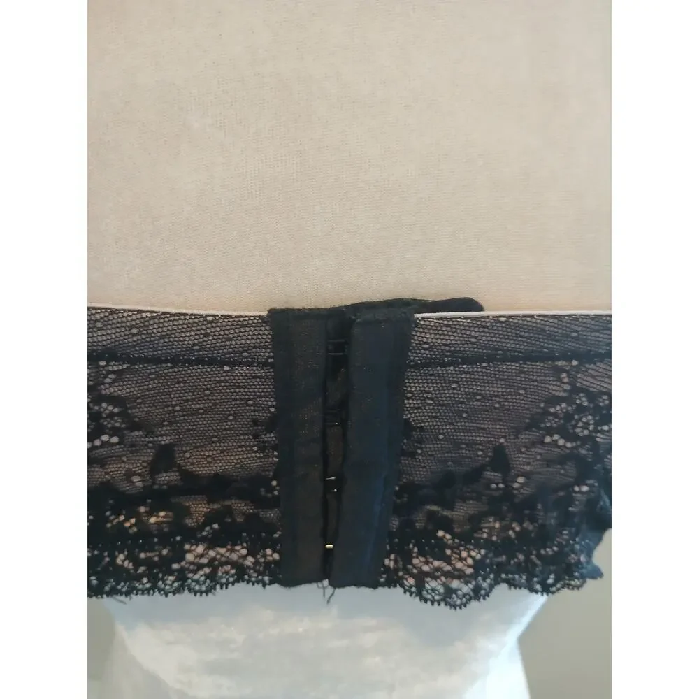NWOT‎ Torrid Lacey 40DDD black bra padded